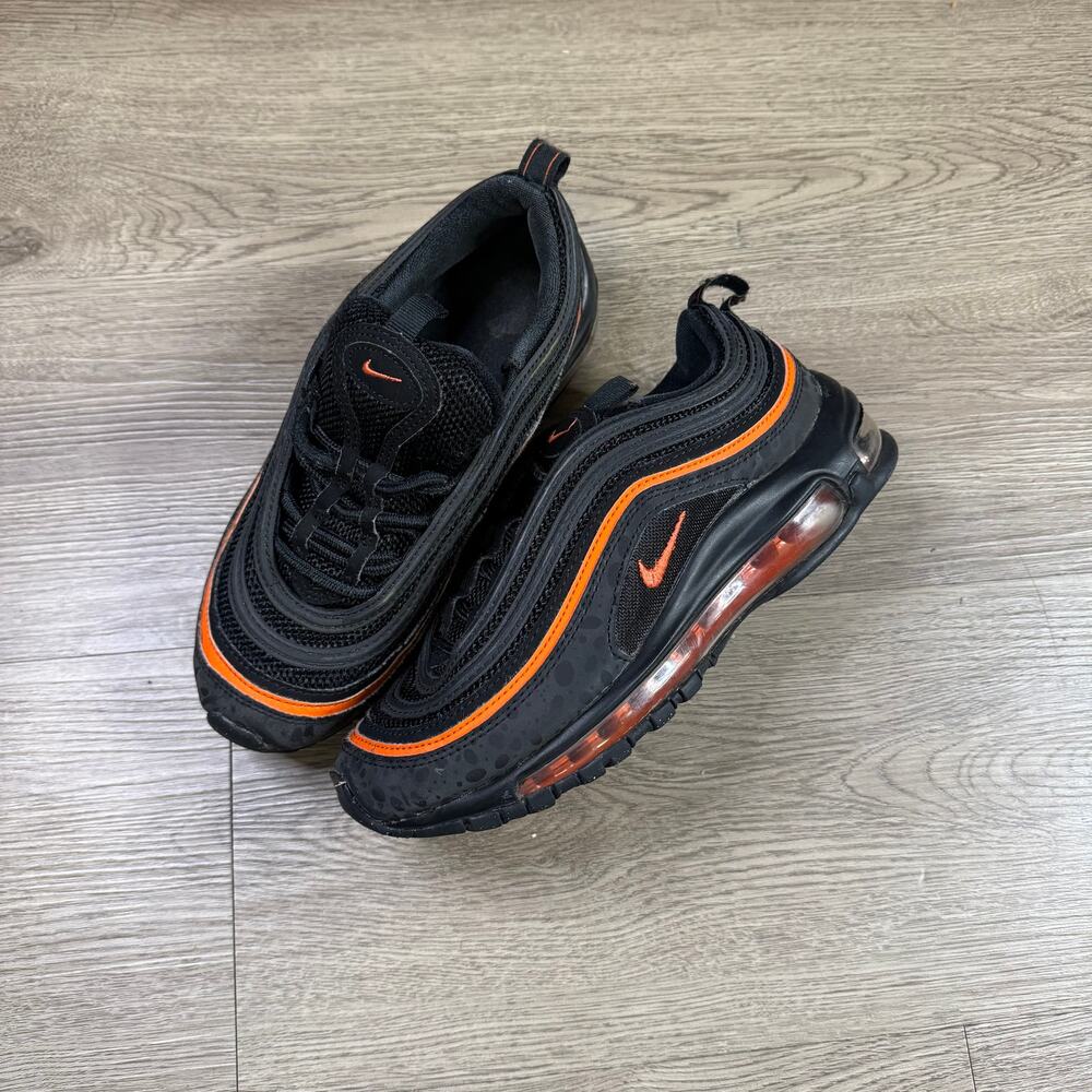 Nike Air Max 97 Black Safety Orange (GS)